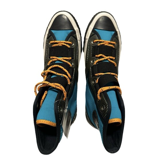 NEW Converse Mens Size 9 Chuck 70 Tech Hiker High Top Sneakers Teal Field Orange - Picture 6 of 9
